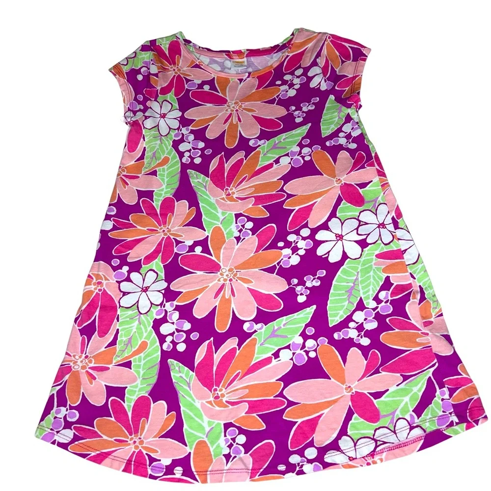 Gymboree Girls Tunic Dress Size M (7/8) Multicolored Short Sleeve